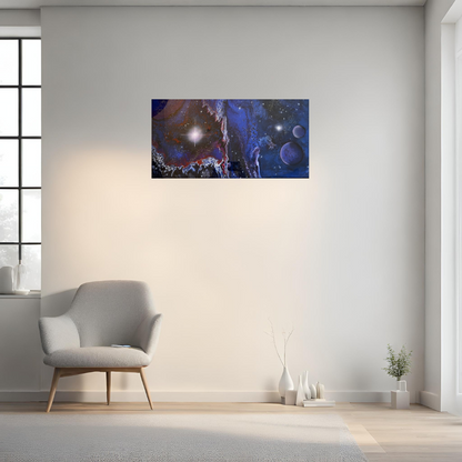 Blue Nebulae